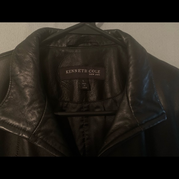 Women’s black leather jacket - Picture 12 of 13